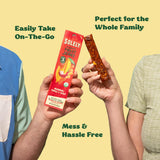 SOLELY - Organic Mango & Organic Pineapple Fruit Jerky (10 Mango, 6 Pineapple) - Real Fresh Fruit Strips - Healthy Snacks for Adults & Kids - Non GMO