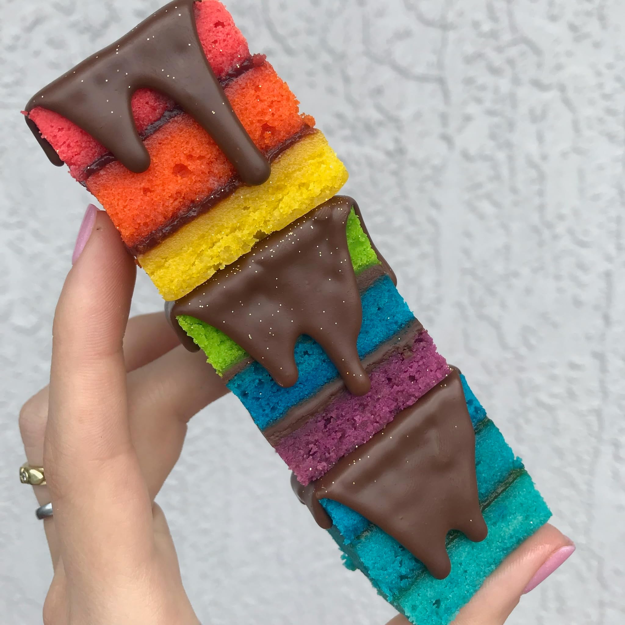 Zola Bakes Assorted Rainbow Cookies
