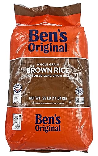 UNCLE BEN'S Whole Grain Brown Rice, 25 Pound