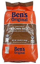 UNCLE BEN'S Whole Grain Brown Rice, 25 Pound
