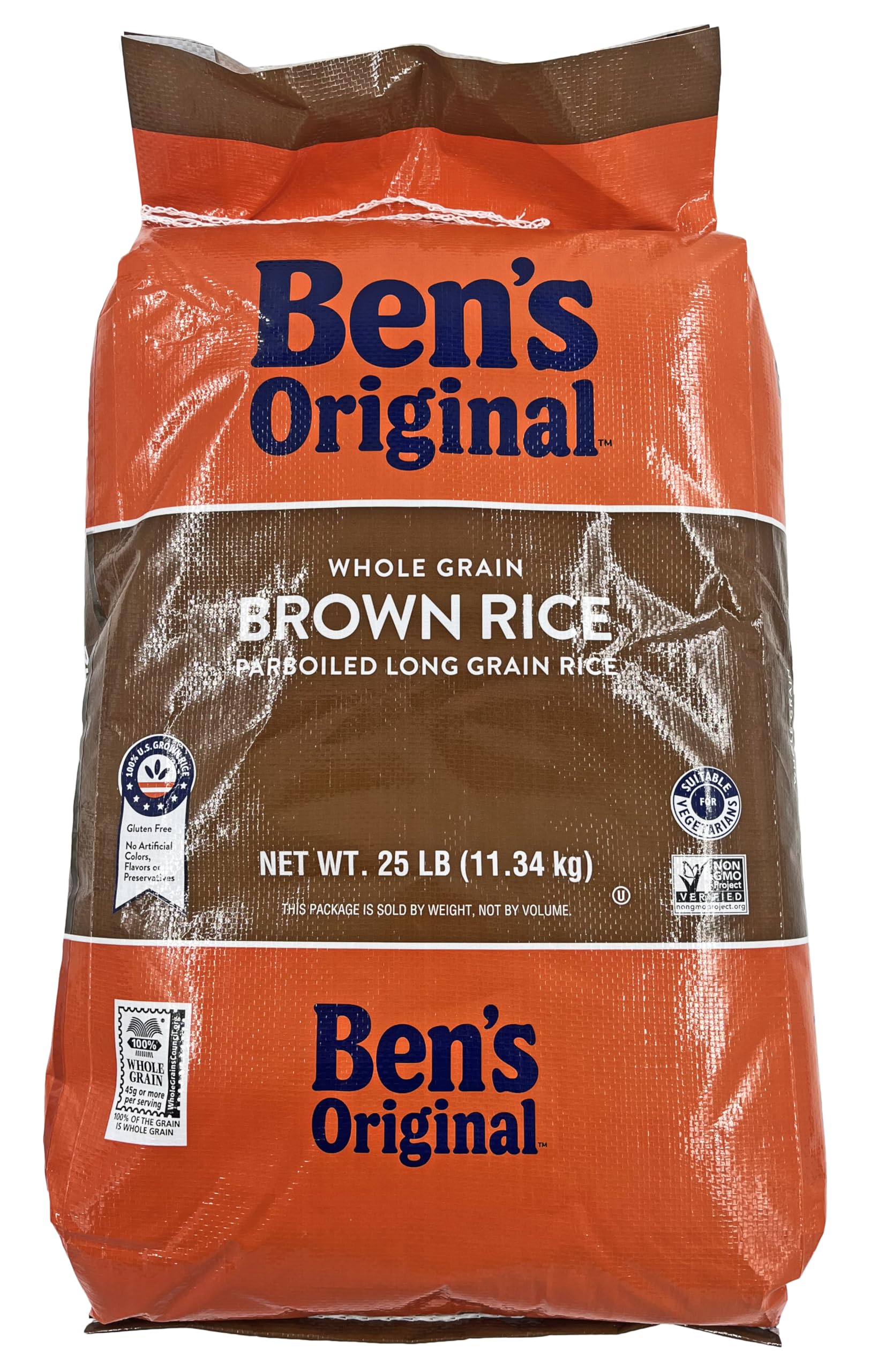 UNCLE BEN'S Whole Grain Brown Rice, 25 Pound