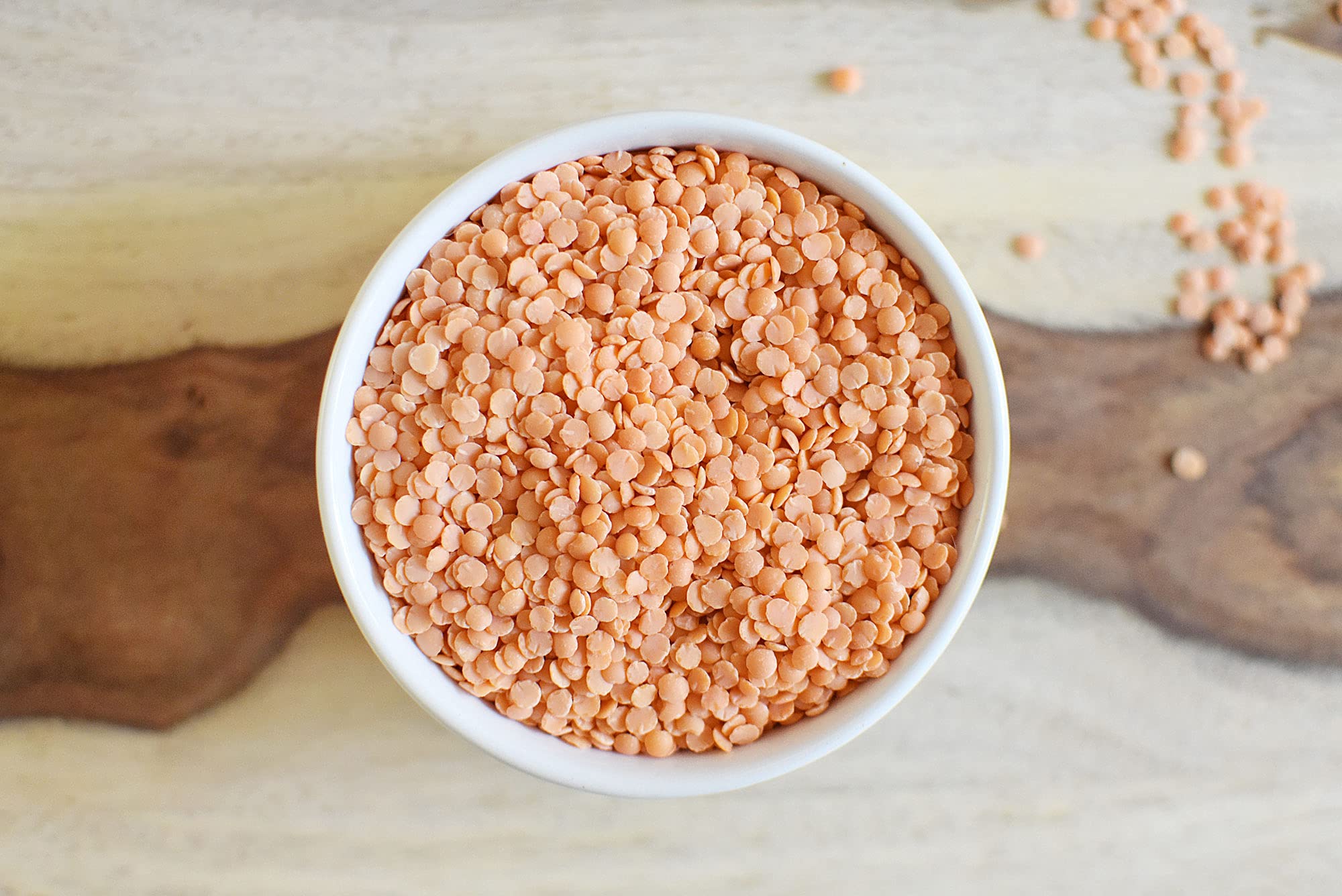 Anthony's Organic Split Red Lentils, 2 lb, Masoor Dal, Gluten Free, Non GMO, Vegan