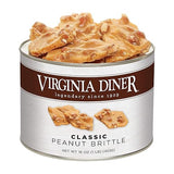 Virginia Diner Gourmet Natural Classic Peanut Brittle - XL Buttery Virginia Peanuts Non-GMO, Preservative Free Gifts from Virginia Since 1929-16 Oz