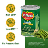Del Monte Harvest Selects Blue Lake Whole Green Beans, 14.5 oz. Can, Canned Vegetables