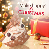 RUSSELL STOVER Christmas Assorted Milk & Dark Chocolate Candy Tree-Shaped Gift Box, 6.3 oz.