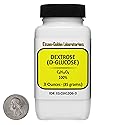 Dextrose [C6H12O6] 100% USP Food Grade Powder 3 Oz in a Bottle