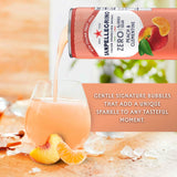 Sanpellegrino Italian Sparkling Drink, Peach Clementine, 6 Cans, 11.15 Fl Oz Can