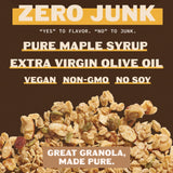 Hudson Henry Chocolate Pecan Granola | Gluten Free Granola with Nuts & Seeds | Vegan, Non-GMO & Small Batch Baked with Pure Maple Syrup & Extra Virgin