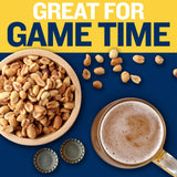 PLANTERS Dry Roasted Peanuts, 34.5 oz. Resealable Plastic Jar - Peanuts with Sea Salt - Peanut Snacks - Shareable Snacks - Heart Healthy Snacks