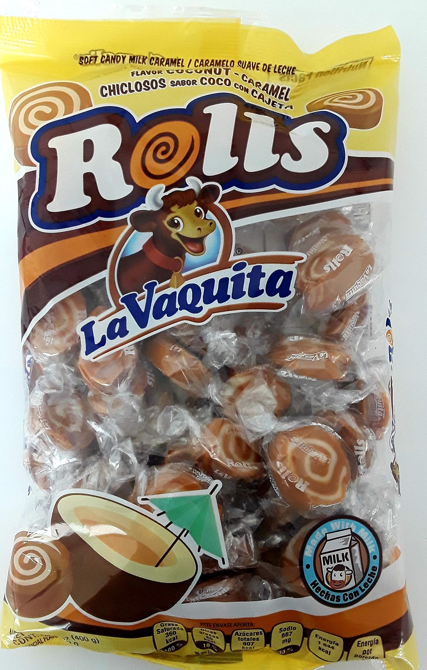 Canel's Vaquita, Coco Rolls, 14.1 Ounce