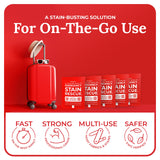 Emergency Stain Rescue Stain Remover Spray - Wine & Coffee Stain Removal - On-the-Go Wipes for Carpets & Upholstery - No Added Phosphates Fabric Spot