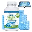 AC Drain Line Cleaner (200 Count)- Prevents Odors, Keeps HVAC Drain Pan Clean,No-Residue, Water-Soluble, Fast-AC Line Cleaner For HVAC Window Units