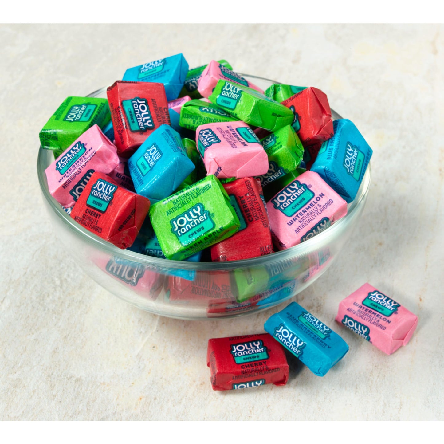 JOLLY RANCHER Chews Assorted Fruit Flavored Candy Box, 2.06 oz (12 Count)