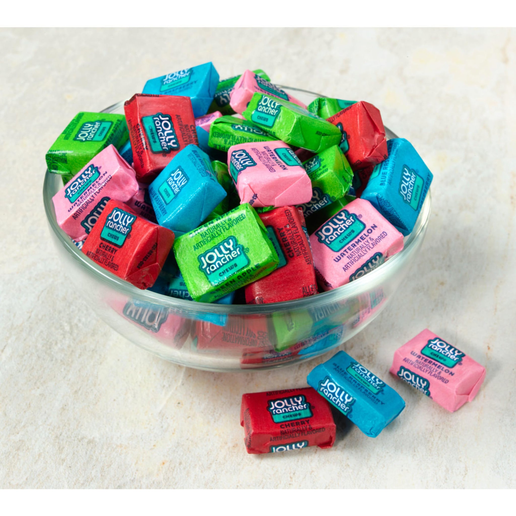 JOLLY RANCHER Chews Assorted Fruit Flavored Candy Box, 2.06 oz (12 Count)