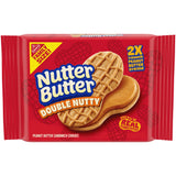 Nutter Butter Double Nutty Peanut Butter Sandwich Cookies, 1 Pack (15.27 oz.)