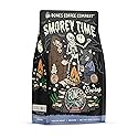 Bones Coffee Company S'morey Time, S'mores and Graham Crackers Flavored Coffee, Medium Roast Low Acid Arabica Beans Compatible with Auto drip