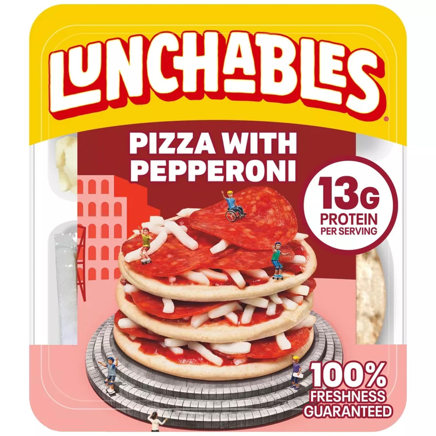 Salutem Vita - Extra Cheesy Pizza Lunch Kit 4.2oz, Gift Set - Pack of 3