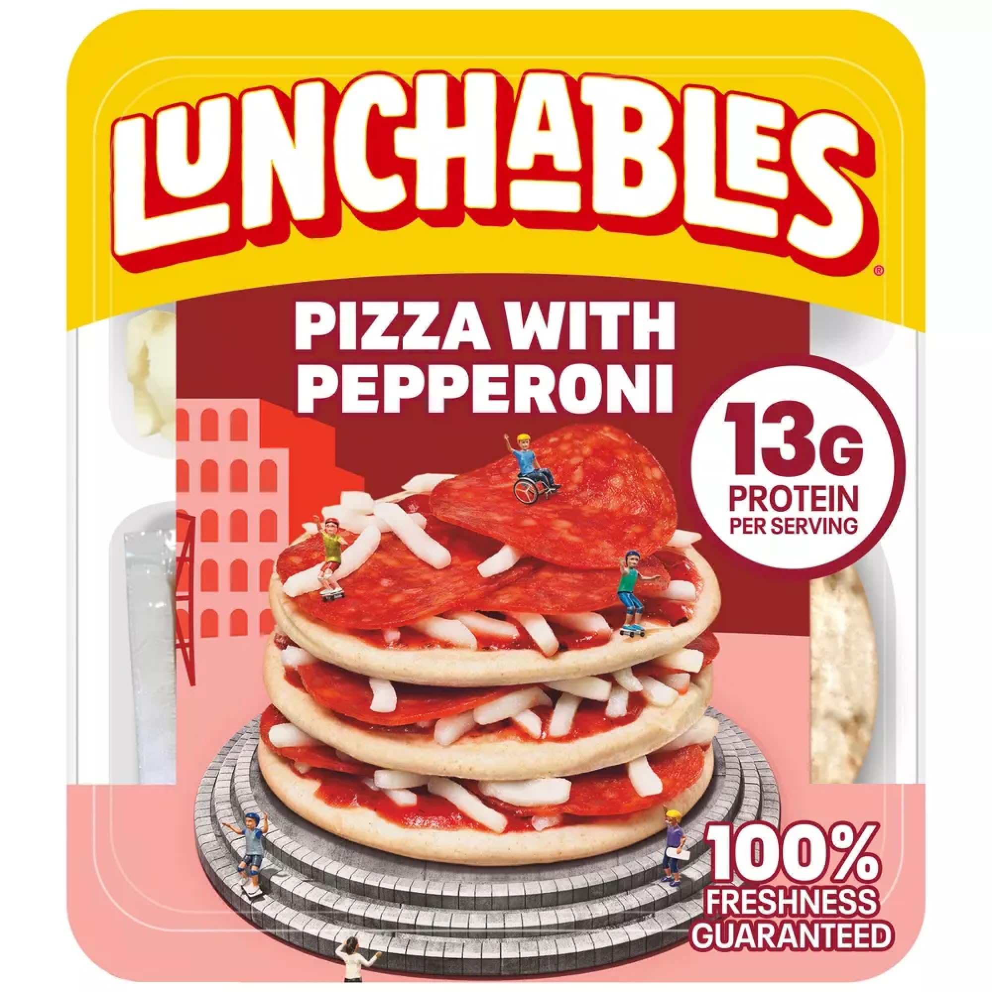 Salutem Vita - Extra Cheesy Pizza Lunch Kit 4.2oz, Gift Set - Pack of 3