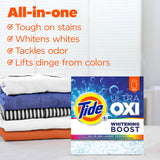 Tide Ultra Oxi Whitening Boost, 57 oz, All in One Laundry Booster, Color Safe Whitening, Stain and Odor Fighter