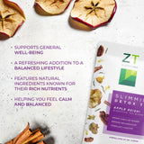 Dr. Zisman ZT Wellness Tea - Apple Reishi Herbal Blend - Refreshing Tea for Daily Balance (28 Bags), Crafted for a Vibrant Lifestyle