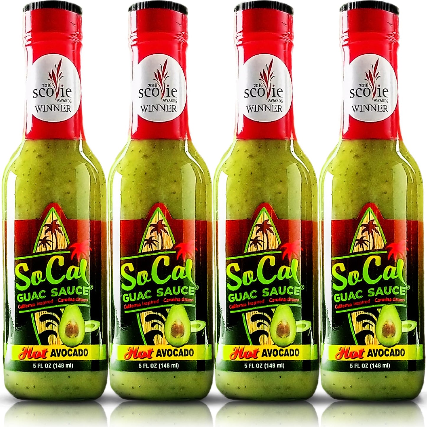 SoCal Hot Sauce® - Hot Avocado (Case)