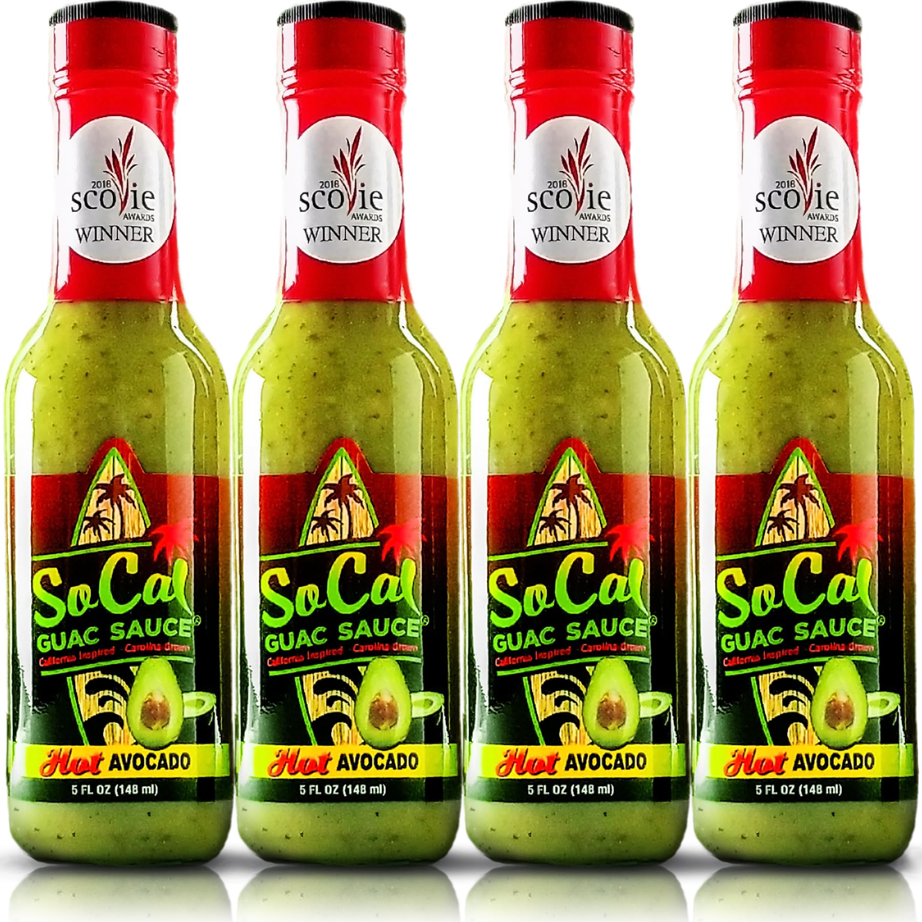 SoCal Hot Sauce® - Hot Avocado (Case)