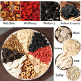 Ginseng-Infused Eight Treasure Teas, Kidney Tea Formula Ginseng Six Treasure Tea, Kidney Cleanse Detox Health Teabag for Women & Men, 8 Precious