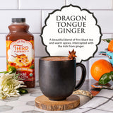 Third Street Inc Organic Dragon Tongue Ginger Chai Concentrate 6-Pack, 32 Fl. Oz., Black Tea Latte Concentrate, Generously Spiced Tea Blend