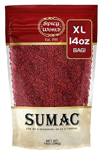 Spicy World Ground Sumac Spice 14 Oz Bulk Bag