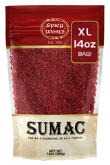 Spicy World Ground Sumac Spice 14 Oz Bulk Bag