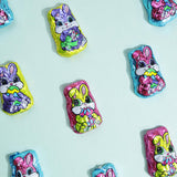 Bulk Mini Chocolatey Bunnies, Individually Foil Wrapped, Easter Basket Stuffers or Egg Fillers, 4.5 Ounces (Pack of 3)