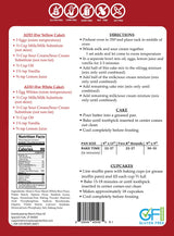 Mom's Place Gluten-Free Yellow/White Cake Mix - Nut Free, Dairy Free, Corn Free & Soy Free, dessert baking mix, 15.2 oz