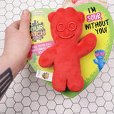 Sour Patch Kids Valentines Gift Box, Assorted Fruit Flavored Marshmallow Candies, Plush Accessory Included, 3.53 Ounces