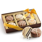 Cookies Gift Baskets, Delicious Chocolate Dipped Cookies Gifts Box - Kosher Gifts for Mom Women Daughter Wife Grandmother, Mother’s Snack Food