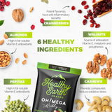 Mixed Nuts Unsalted | Trail Mix | Trail Mix without Peanuts | Gourmet Snacks, Protein Snacks, Gluten Free, No Preservatives, High Fiber (Three Pack