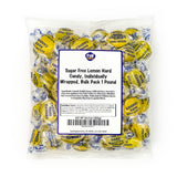 Sugar Free Lemon Drops - 1 Pound Pack - Sugar Free Hard Candy - Lemon Candy for Office, Snacking & Gifting - Individually Wrapped Sugarless Citrus