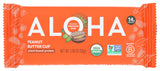 ALOHA Organic Plant Based Protein Bars, Peanut Butter Cup , 1.98-Ounce Bars, (Pack of 5)