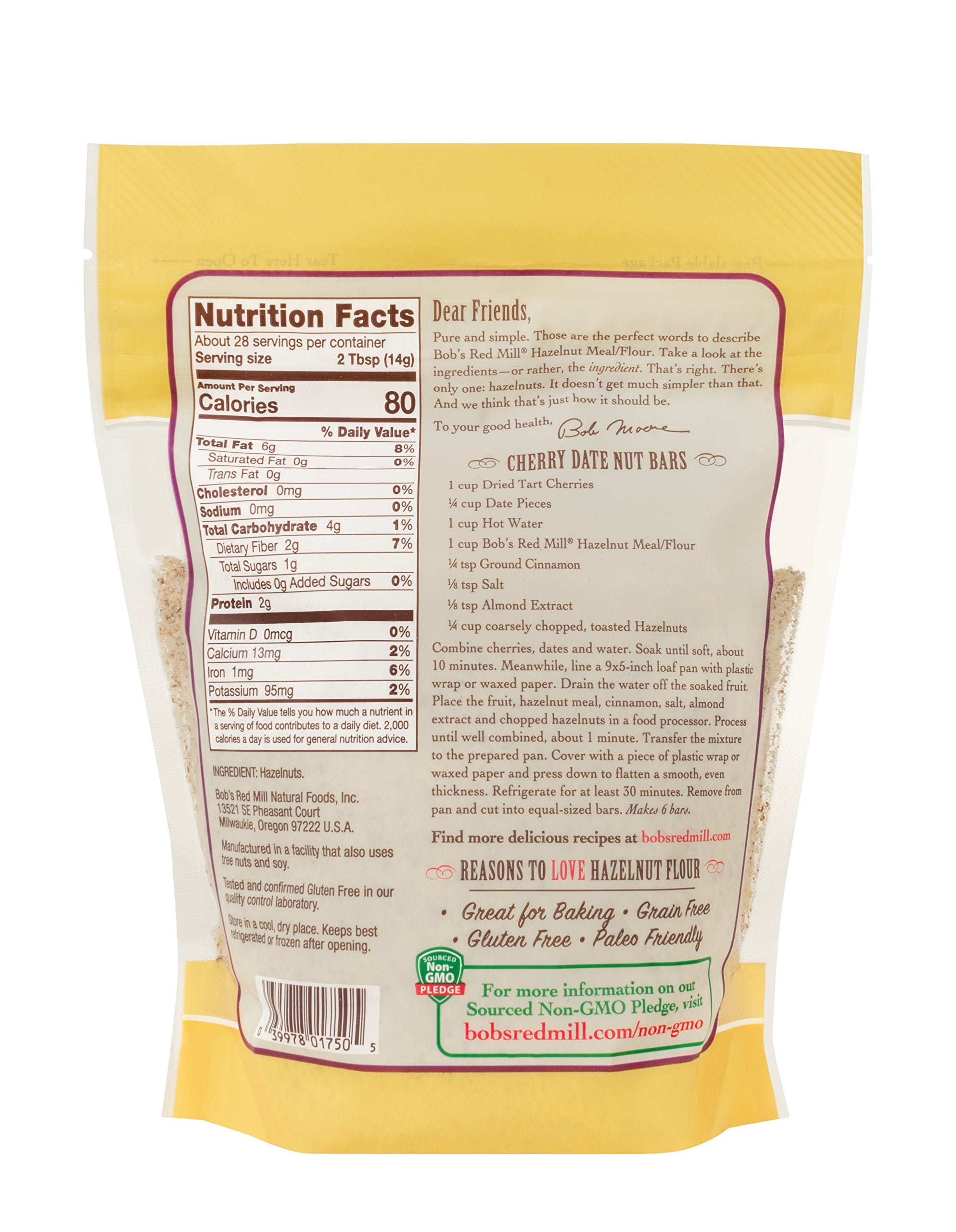 Bob's Red Mill, Hazelnut Flour, 14 oz