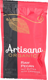 Artisana, Butter Pecan With Cashews Raw Squeeze Pack Organic, 1.06 Ounce