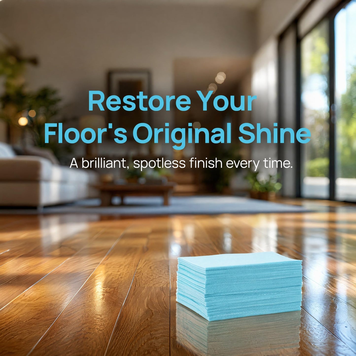 2026 Upgraded Concentrated Floor Cleaner Tablets with Lemon Scent, Deep Cleaning, Streak-Free Shine, Floor Cleaning Tablets, 100 Count Multi-Surface