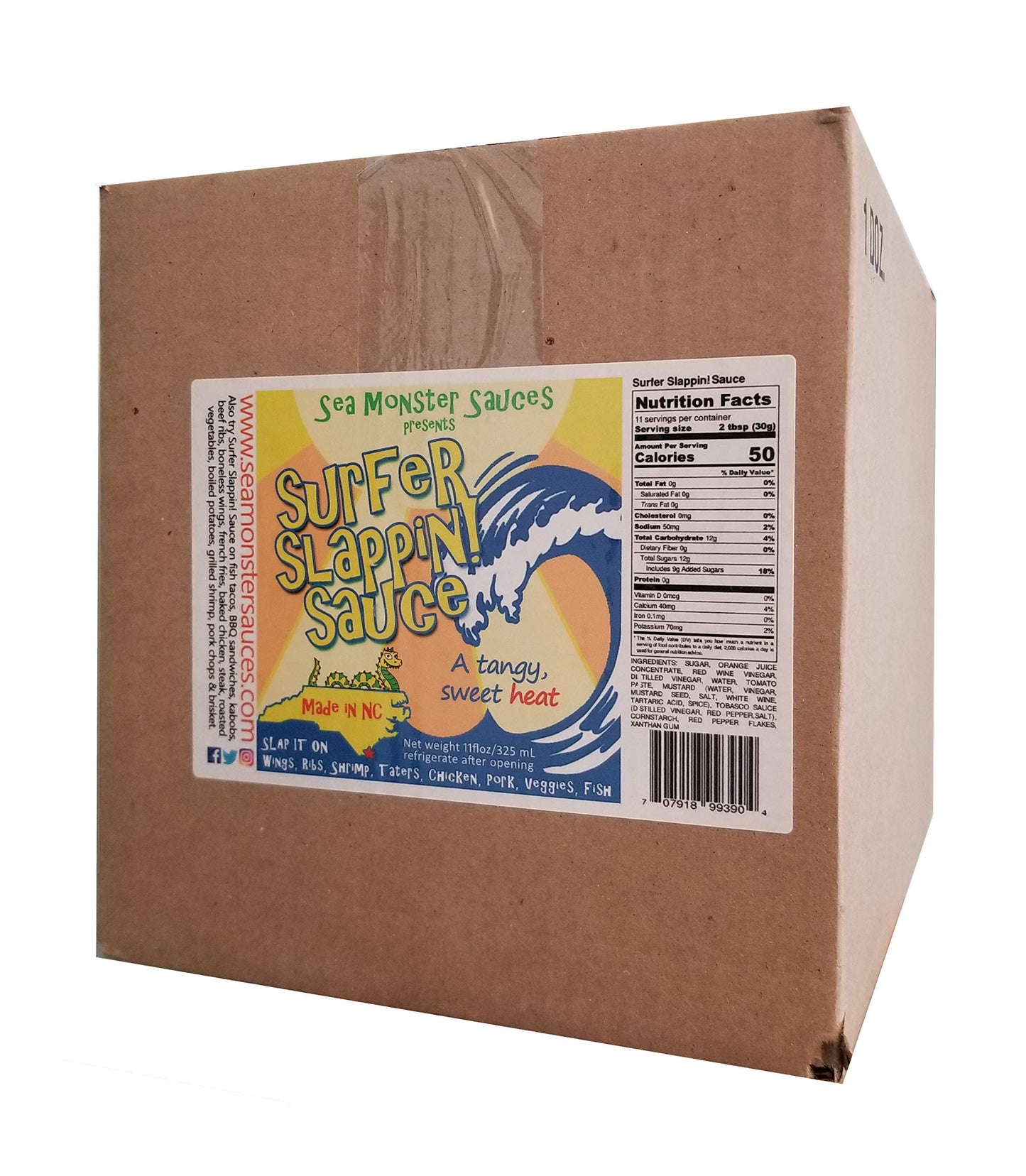 Case of Surfer Slappin! Sauce - (12) 11oz bottles