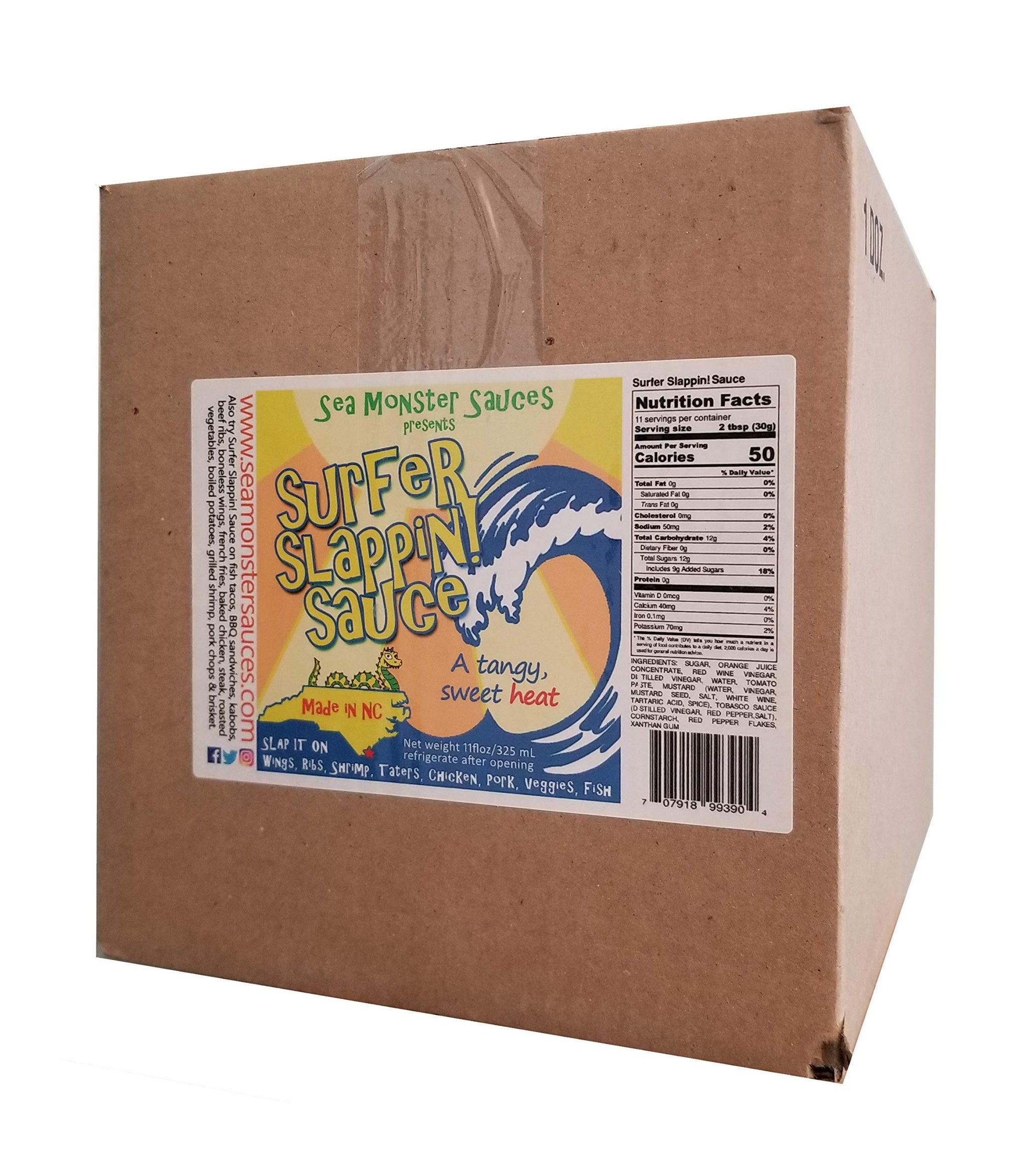 Case of Surfer Slappin! Sauce - (12) 11oz bottles