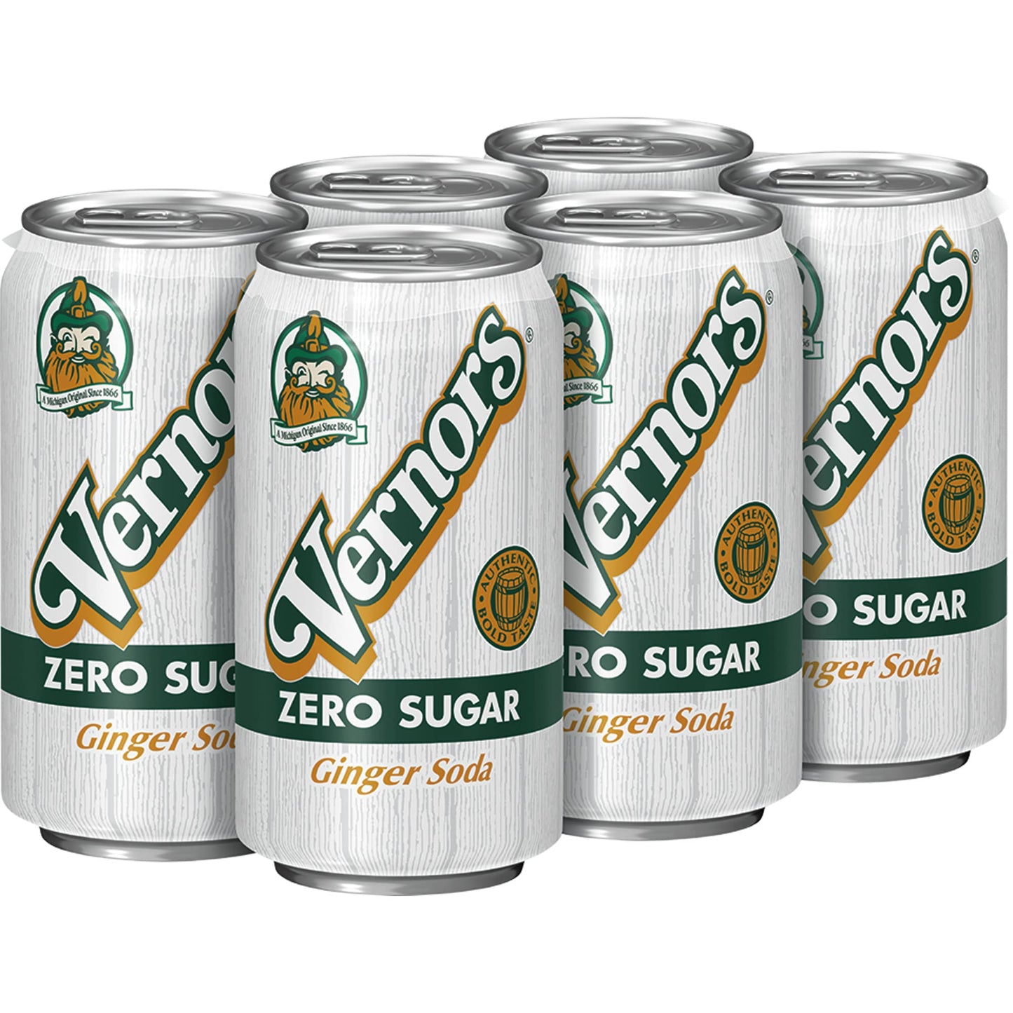 Vernors Soda 6pk Can Gngrale Diet