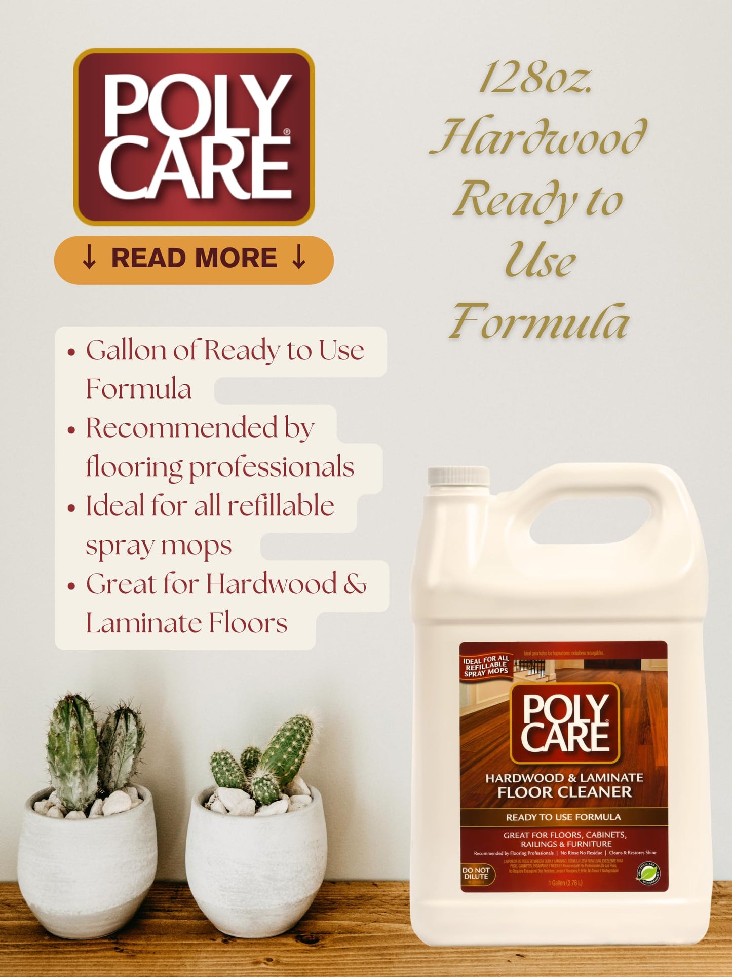 PolyCare 70031 Cleaner Ready to Use 1 Gal. by PolyCare