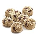 David's Cookies Preformed Frozen Cookie Dough - Oatmeal Raisin, Ready-to-Bake Cookies, 80 Count