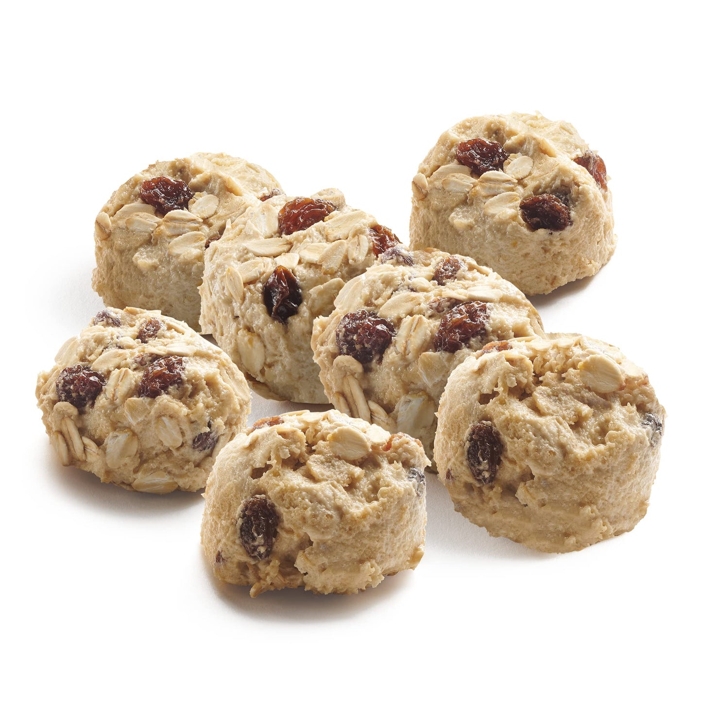 David's Cookies Preformed Frozen Cookie Dough - Oatmeal Raisin, Ready-to-Bake Cookies, 80 Count