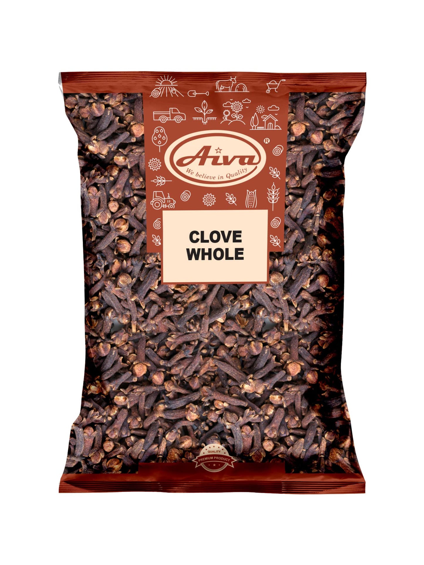 Aiva Clove Whole Spice | Laung | Clove Spice for Tea, Cooking, Baking, Garam Masala & Herbal Use - 7 oz (Pack of 20)
