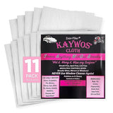 Kaywos Zezo-Fiber Microfiber Cleaning Cloths - Highly Absorbent Premium Towels for Cars, Kitchen, Glass, and Automotive Surfaces Soft Lint-Free