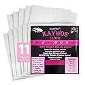 Kaywos Zezo-Fiber Microfiber Cleaning Cloths - Highly Absorbent Premium Towels for Cars, Kitchen, Glass, and Automotive Surfaces Soft Lint-Free