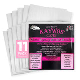 Kaywos Zezo-Fiber Microfiber Cleaning Cloths - Highly Absorbent Premium Towels for Cars, Kitchen, Glass, and Automotive Surfaces Soft Lint-Free